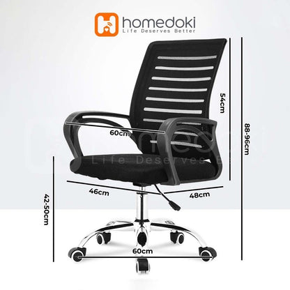 Pekanbaru Homedoki Kursi Kantor / Kursi Gaming / Kursi Putar / Kursi Kerja / Kursi Jaring