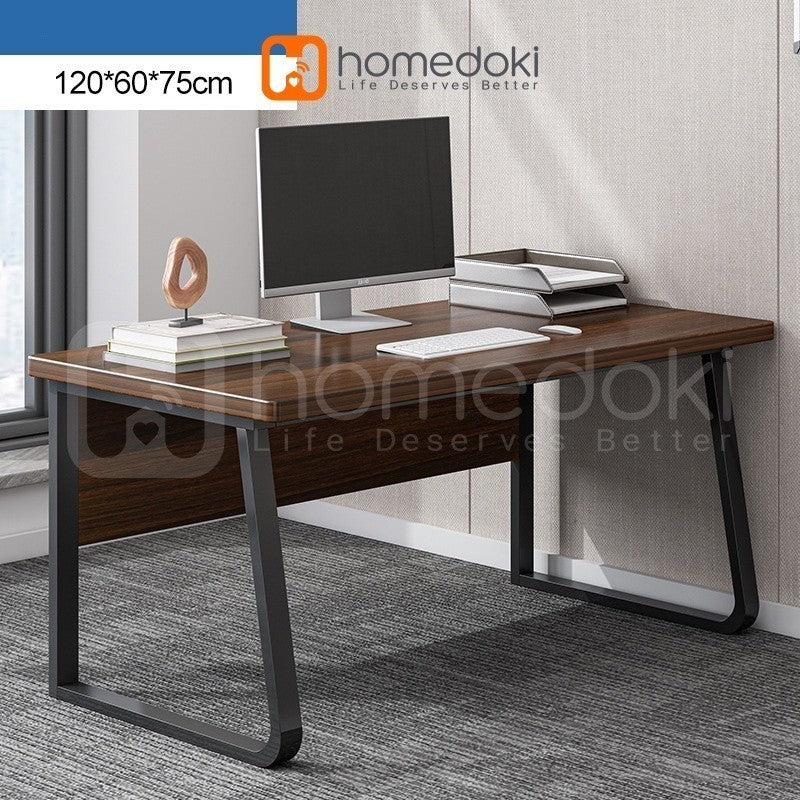 Pekanbaru Homedoki Meja Kerja/ Meja Kantor/ Meja Belajar/ Office Table/ Meja Kayu Minimalis