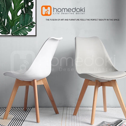Pekanbaru Homedoki Kursi Cafe/Kursi Makan/Kursi Kantor/Kursi Belajar/Kursi Eames/Kursi Bar/Kursi Santai