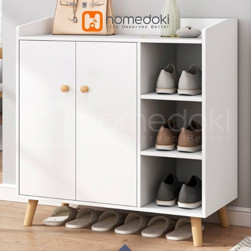 Pekanbaru Homedoki Lemari Dapur Minimalis / Kabinet Dapur / Rak Serbaguna / Lemari Piring / Lemari Multifungsi
