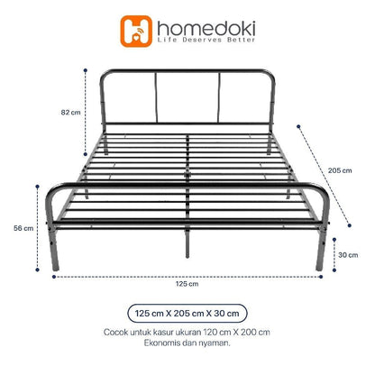 Pekanbaru Homedoki Classicbed Series /Tatakan Divan Besi Bisu Ekonomi / Divan Dipan Yang Tebal Dan Tebal