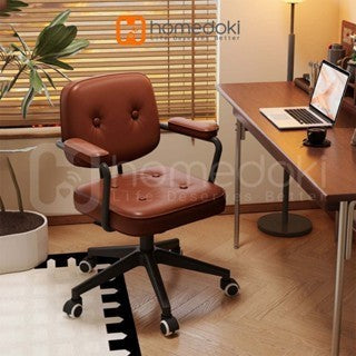 Pekanbaru Homedoki Kursi Kantor/Kursi Kantor Empuk Nyaman/Kursi Kerja Kantor/Kursi Aesthetic