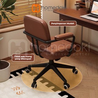 Pekanbaru Homedoki Kursi Kantor/Kursi Kantor Empuk Nyaman/Kursi Kerja Kantor/Kursi Aesthetic