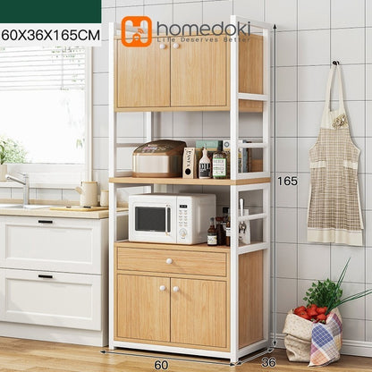 Pekanbaru Homedoki Rak/ Penyimpanan Rak / Dapur Microwave Kamar Rak /Microwave Rak