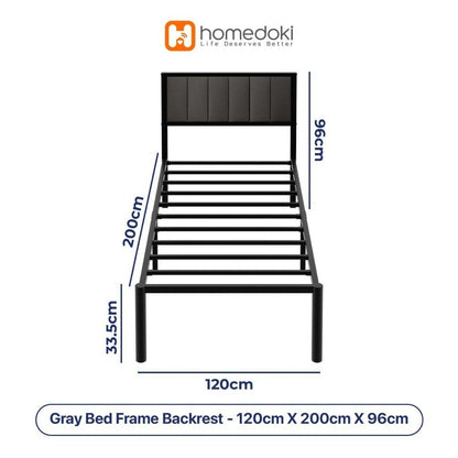 Pekanbaru Homedoki Solace Series / Dipan Tempat Tidur/ Divan Kasur/ Divan Minimalis Dengan Sandaran Kepala