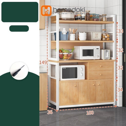 Pekanbaru Homedoki Rak/ Penyimpanan Rak / Dapur Microwave Kamar Rak /Microwave Rak