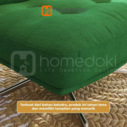 Pekanbaru Homedoki Sofa Malas/Sofa Ruang Tamu/Sofa Aesthetic/Sofa Minimalis/Sofa Single
