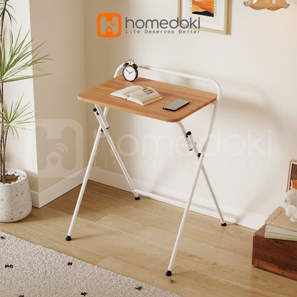 Pekanbaru Homedoki Meja Lipat Portable/Meja Belajar Lipat/ Meja Kerja/Meja Kantor/ Meja Laptop