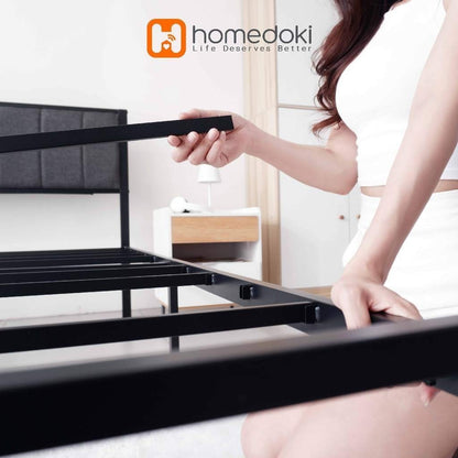 Pekanbaru Homedoki Solace Series / Dipan Tempat Tidur/ Divan Kasur/ Divan Minimalis Dengan Sandaran Kepala