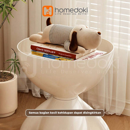 Pekanbaru Homedoki Meja Tamu/Meja Aesthetic/Meja Ruang Tamu Minimalis/Meja Tamu Minimalis/Meja Samping Sofa