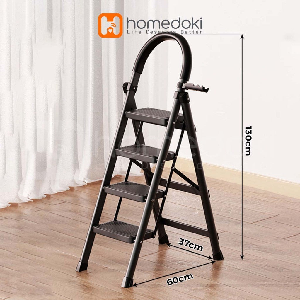 Pekanbaru Homedoki Tangga Lipat Aluminium/Tangga Besi/Tangga Lipat/Tangga 9/10/11/12 Steps
