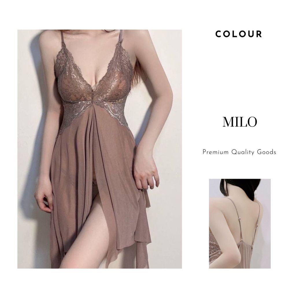 Pekanbaru Lingerie Dress Set D-02 Model Suspender