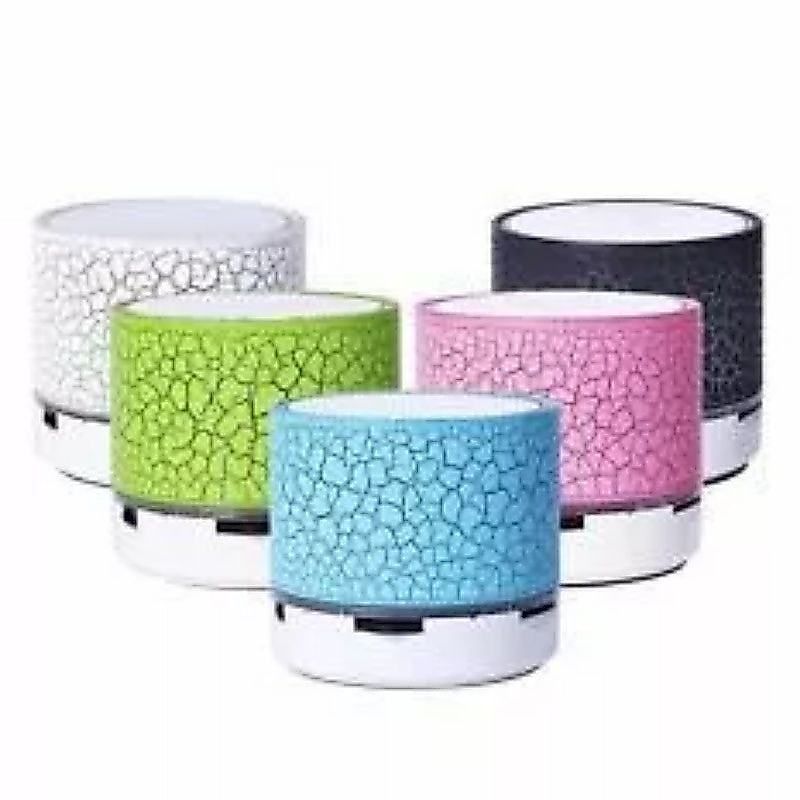 Pekanbaru Speaker Bluetooth Creck Effect ( Motif Retak ) Mini S-10 Lampu Led Super Bass