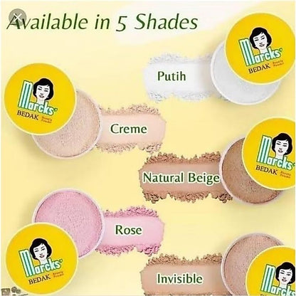 Pekanbaru Marcks Bedak Beauty Powder (Bedak Tabur)
