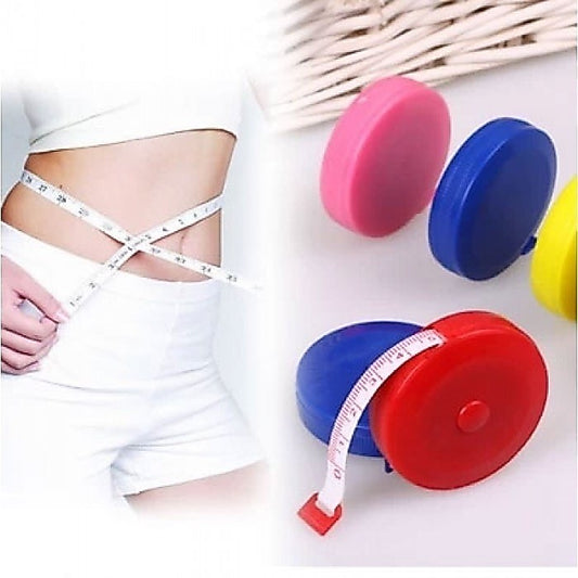 Pekanbaru Meteran Mini Bulat /Meteran Pinggang 150 CM / Meteran Gulung Meteran Kain Bulat / Meteran Kain Mini