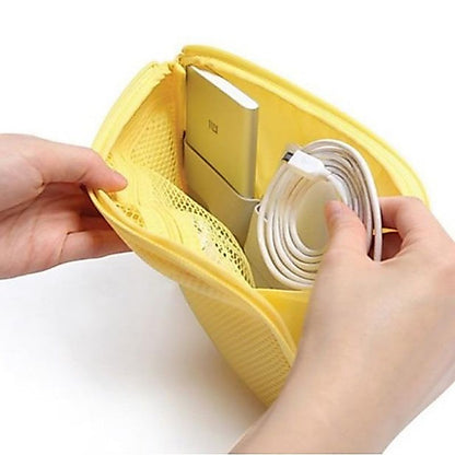 Pekanbaru Dompet Travel Pouch / Organizer Cable Pouch Travel / Shockproof Mesh Travel