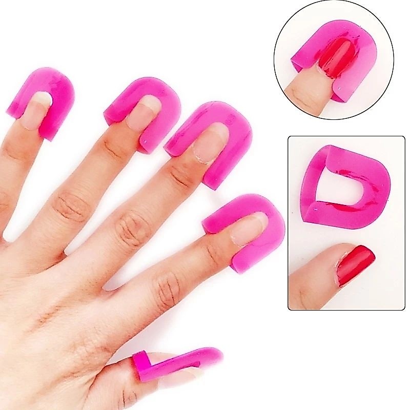 Pekanbaru Klip Pelindung Pinggiran Jari Alat Bantu Kuku Tumpah Kutek Nail Art