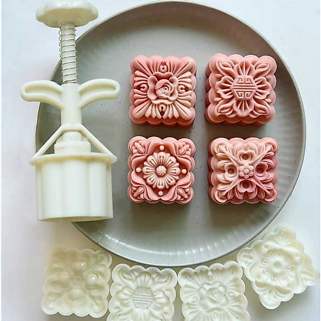Pekanbaru Cetakan Mooncake / Cetakan Kue Bulan Plastik 75 Gr