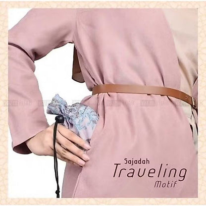 Pekanbaru Sajadah Travel Sejadah Traveling Pouch Souvenir Haji Umroh Sajadah Jumbo