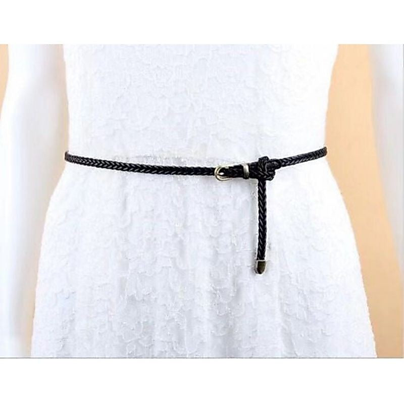 Pekanbaru Ikat Pinggang Gesper Belt Kecil Wanita Bahan Kulit Pu / Tali Pinggang Wanita / Gesper