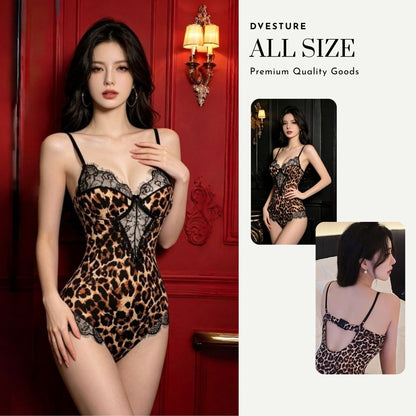 Pekanbaru Lingerie Dress Set D-178 Model Jumpsuit Include Stocking