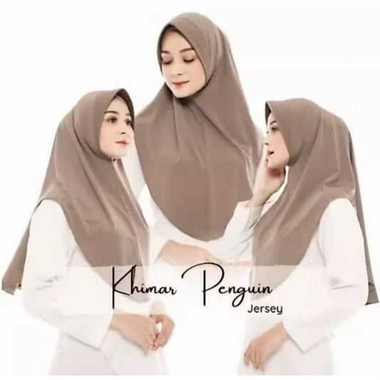 Pekanbaru jilbab bergo Raisa hijab instant jersey / hijab sport pet Antern