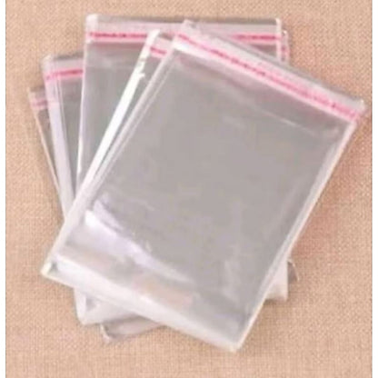 Pekanbaru Opp Plastik Tebal isi -+ 100 Lembar / Plastik Opp Lem Seal