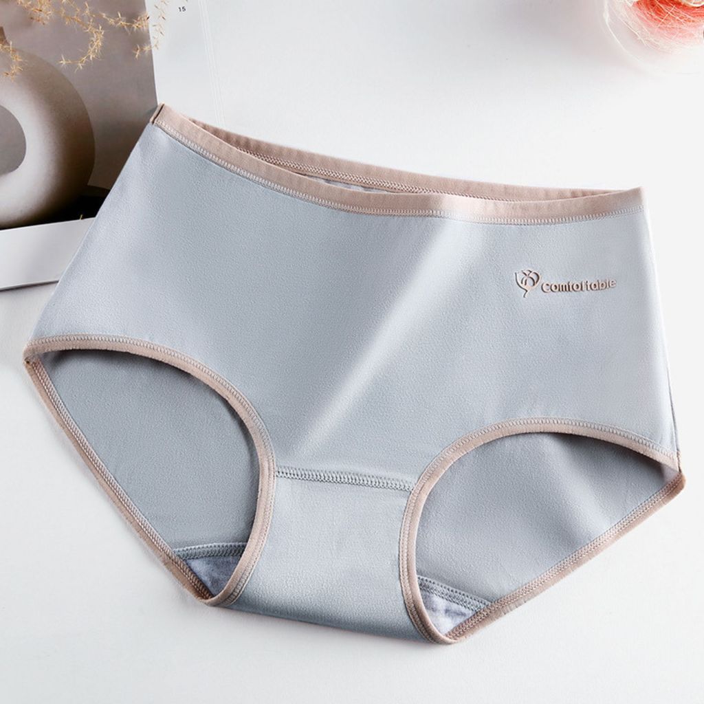 Pekanbaru Celana Dalam Wanita C-6 Katun Murni Bermotif Logo Comfortable