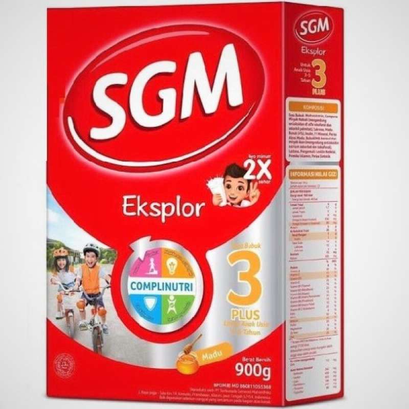 Pekanbaru Sgm Eksplor 3+ Madu 900 Gr