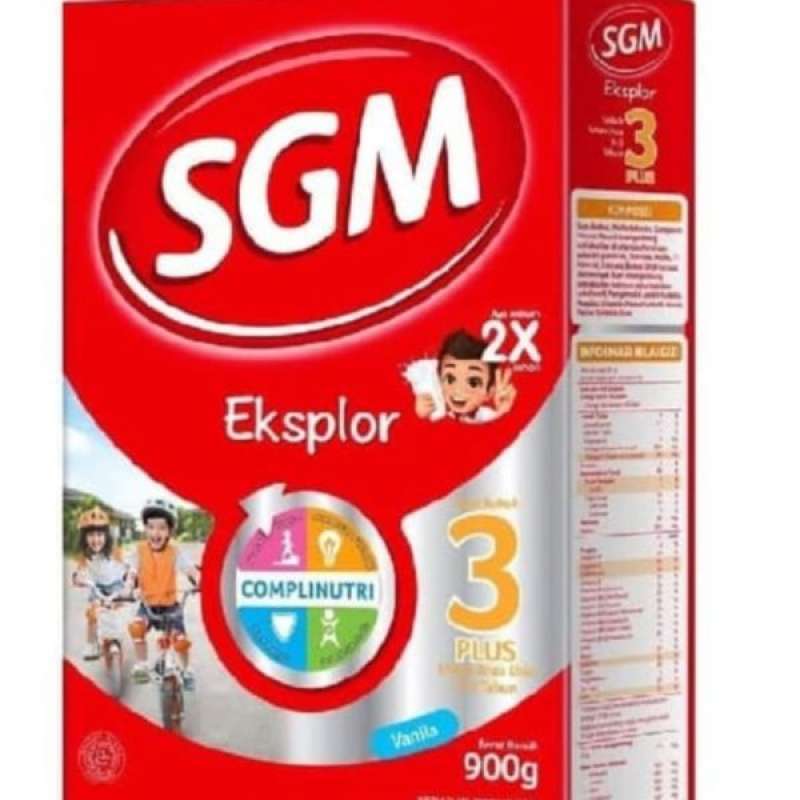 Pekanbaru Sgm Eksplor 3+ Vanila 900 Gr