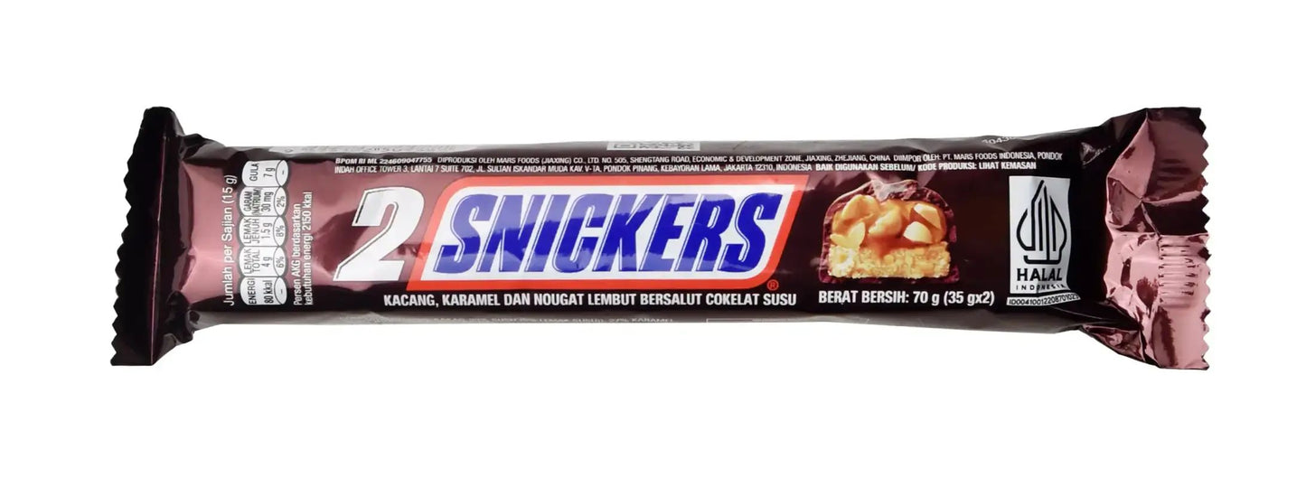 Pekanbaru Snickers Peanut Original 70Gr