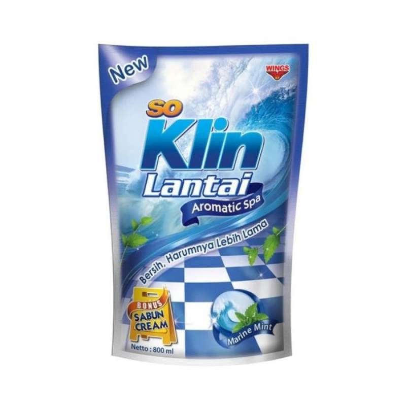 Pekanbaru Soklin pembersih lantai biru 900ml btl