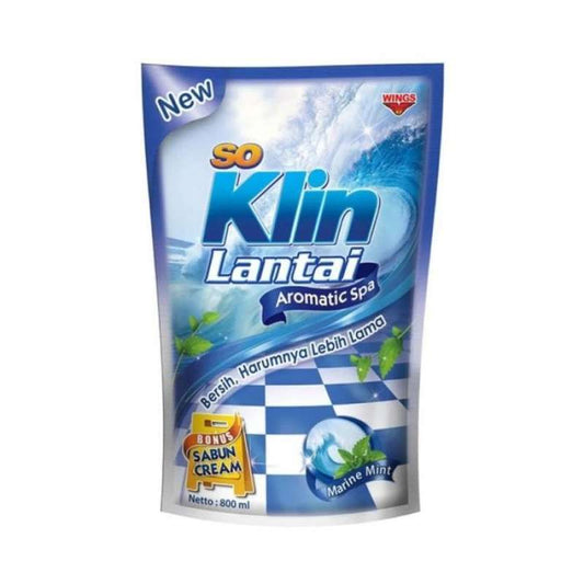 Pekanbaru Soklin pembersih lantai biru 900ml btl