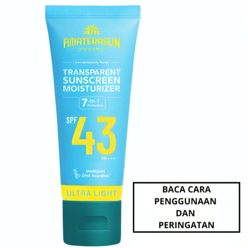 Pekanbaru Amaterasun Transparent Sunscreen Moist Spf43 50Ml