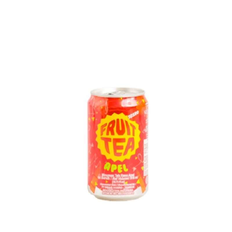 Pekanbaru Sosro Fruit Tea Apple Can [318 Ml]