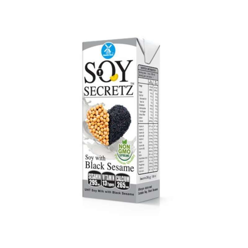 Pekanbaru Soy Secretz Milk With Black Sesame 180Ml