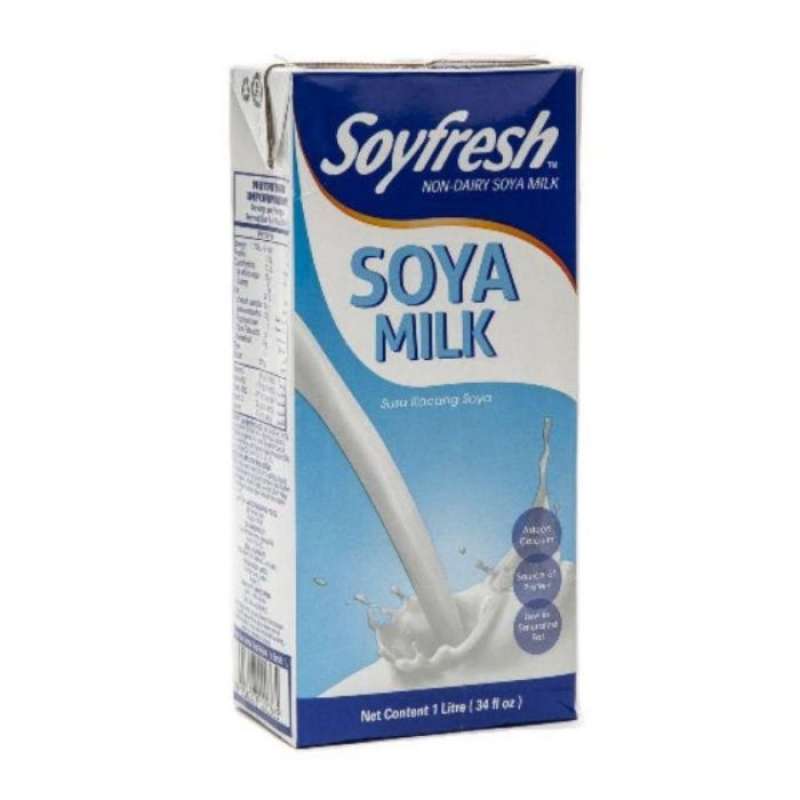 Pekanbaru Soyfresh Natural Soya Milk 1 Lt Tta
