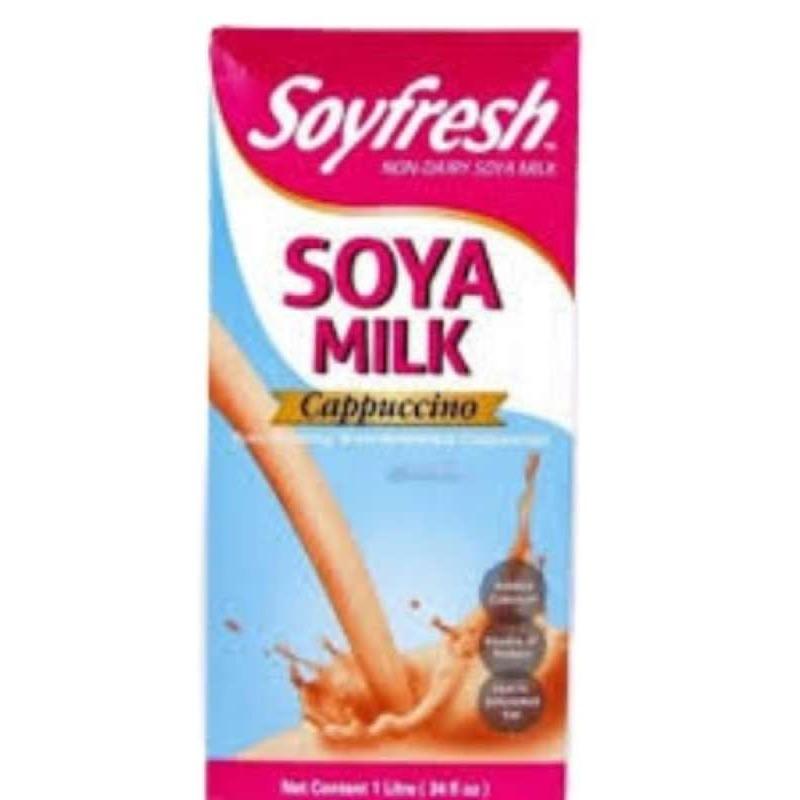 Pekanbaru Soyfresh Cappucino Soya Milk 1Lt Tta