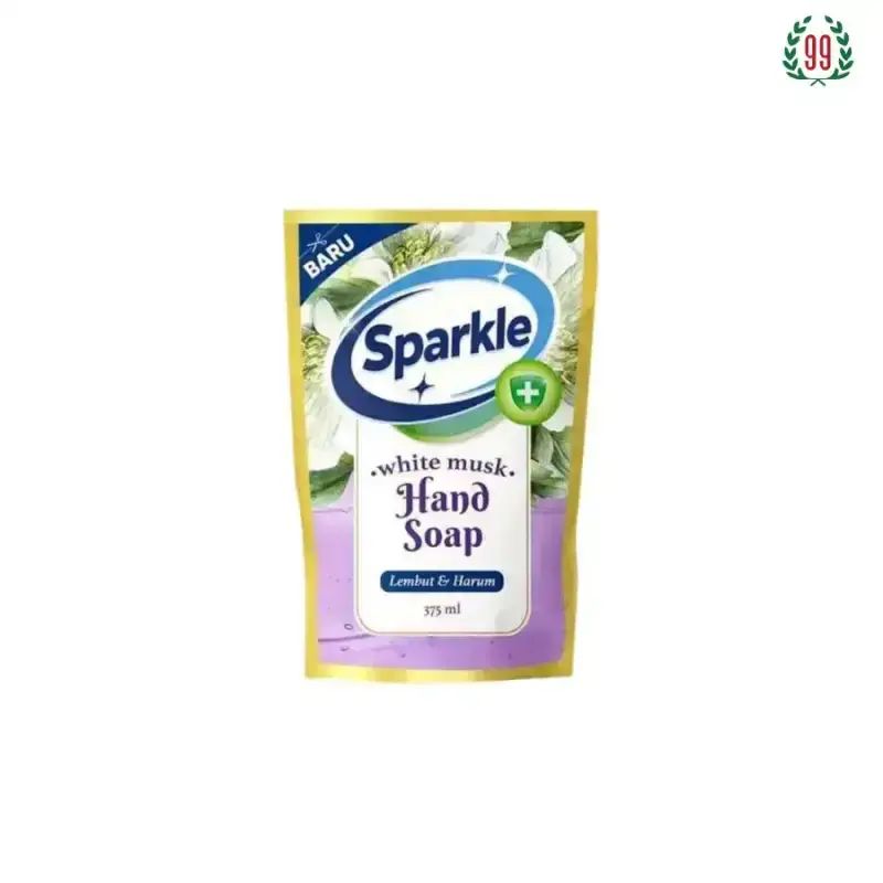 Pekanbaru Sparkle Handsoap Wht Musk 375 Ml Pch