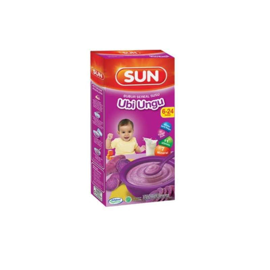 Pekanbaru Sun Bubur Cereal Susu Ubi Ungu 120Gr