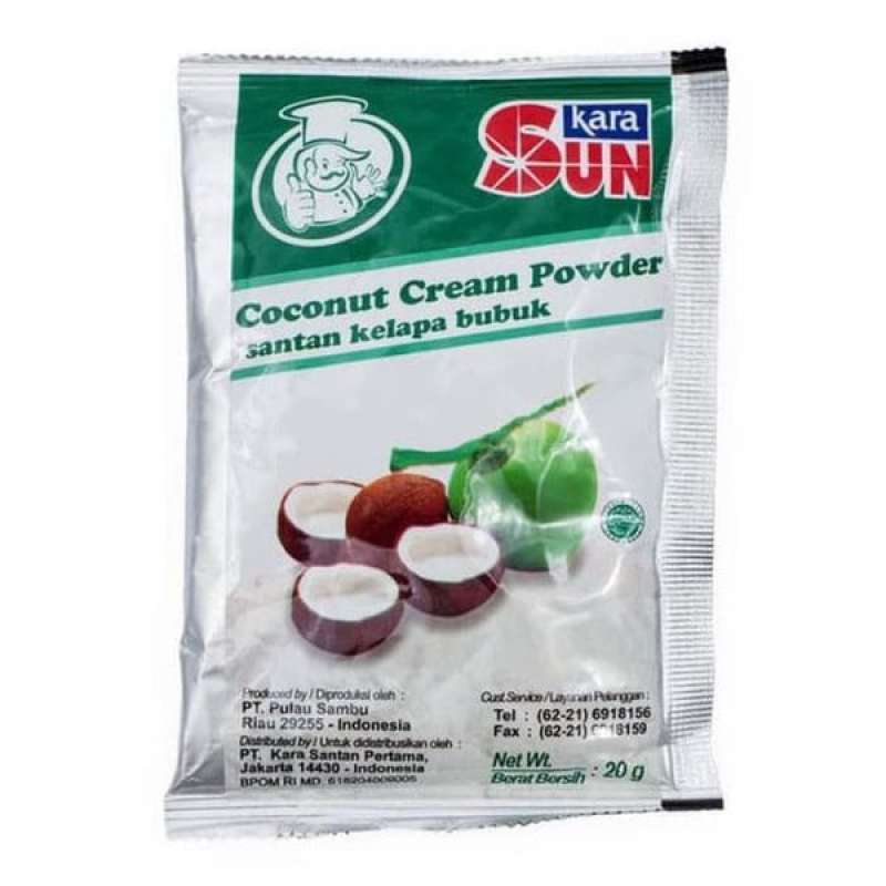 Pekanbaru Sun Kara Coconut Cream Powder 20G