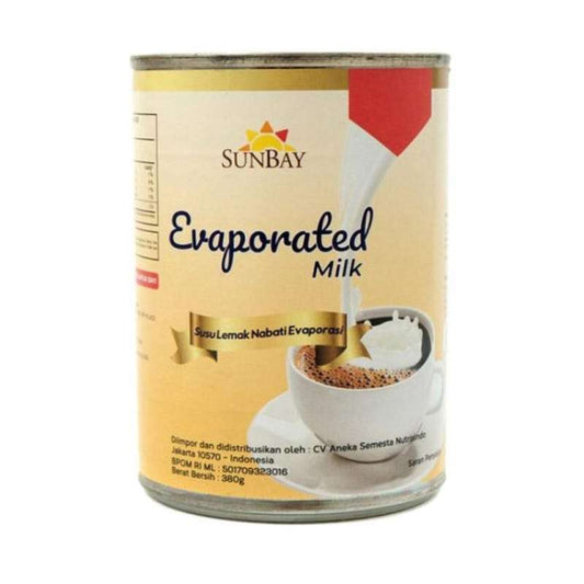 Pekanbaru Sunbay Evaporated Milk 380G Can