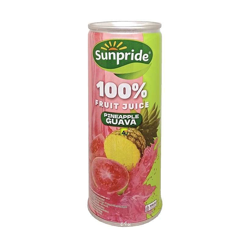 Pekanbaru Sunpride Pineapple Guava 220 Ml Can
