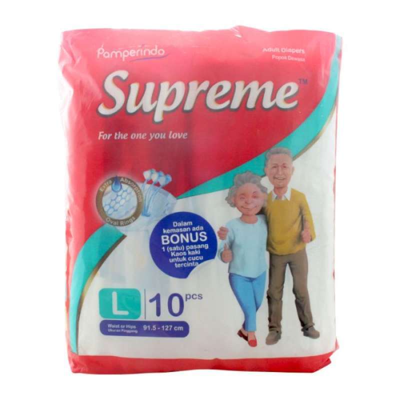 Pekanbaru Supreme Popok Dewasa L 10S