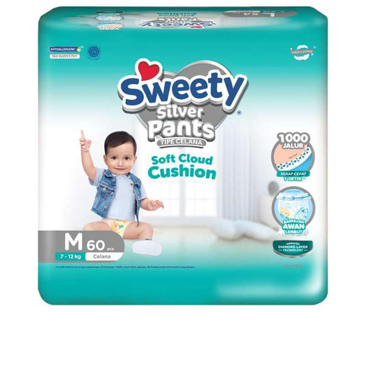 Pekanbaru SWEETY SILVER PANTS M 60'S