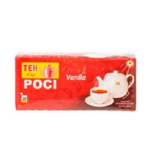 Pekanbaru Teh Cap Poci Vanilla Celup 25'S Box