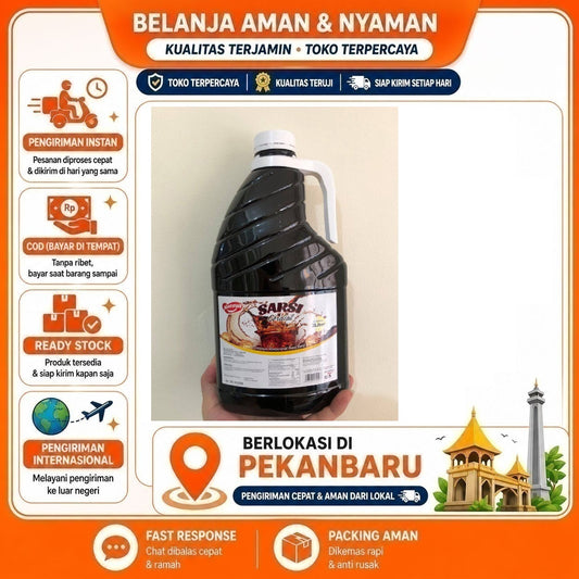 Pekanbaru 2 Liter Naraya Sarsi Cordial Syrup Konsentrat Minuman Sirup Rasa Sarsaparilla Halal