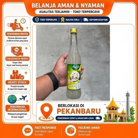 Pekanbaru 400ml Marjan Squash Sirup Rasa Buah Sirsak Sourop Bahan Minuman Syrup Kemasan Halal