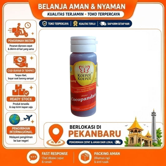 Pekanbaru 25ml Koepoe Koepoe Perisa Pasta Cocopandan Coco Pandan Bahan Makanan Kue Roti Halal
