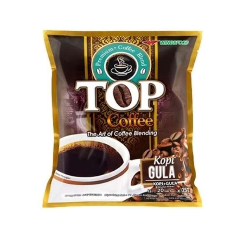 Pekanbaru Top Kopi Gula [20 Pcs X 25 G]